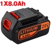 Pack 8.0AH 20V MAX For Black & Decker 20Volt Lithium Battery LBXR20 LB2X4020 NEW gallery