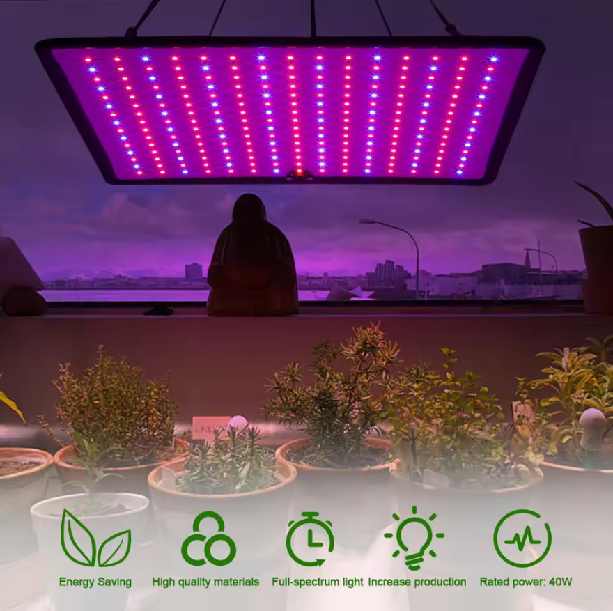 ⚡LED Grow Light Panel Full Spectrum Lamp for Indoor Plant Veg Flower NEW US