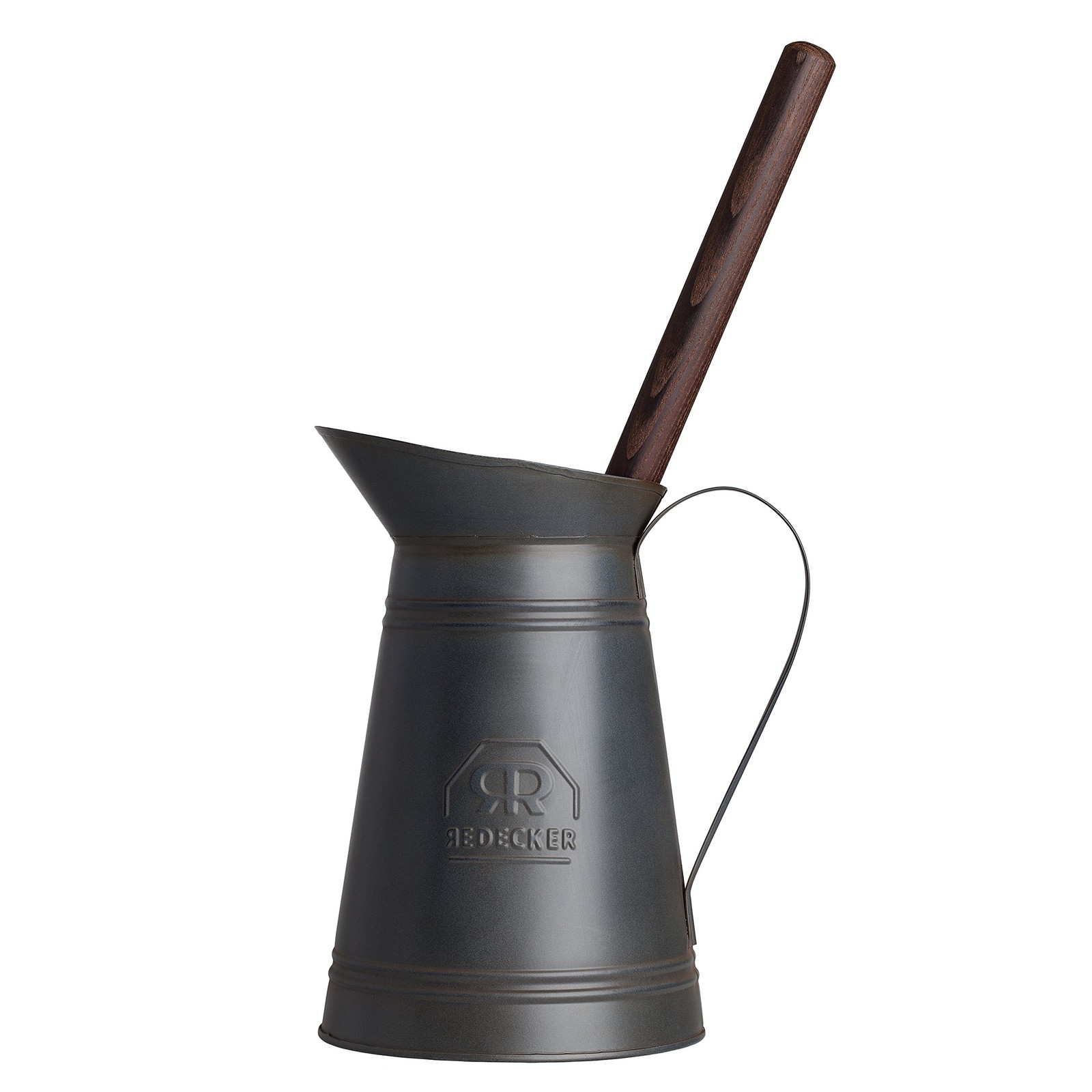 Nylon Brush with Dark Coated Metal Holder, Oiled Thermowood Handle, Replaceab... gallery
