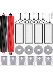 24 Pack Accessories Kit for Roborock Qrevo Master/Qrevo Slim Robot Vacuum, Re…
