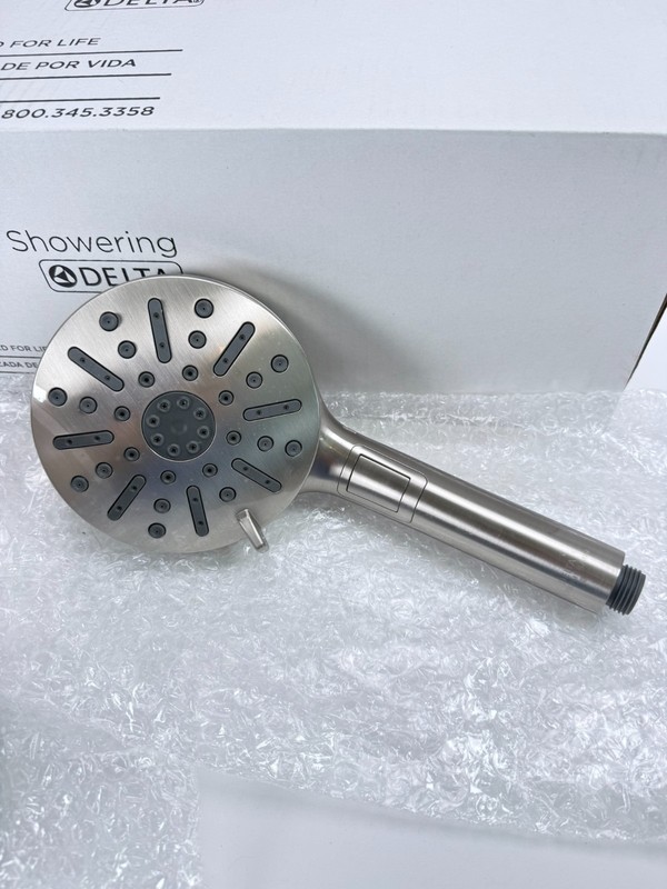Delta 6-Setting In2ition ProClean Spotshield Showerhead Nickel Silver NOB gallery