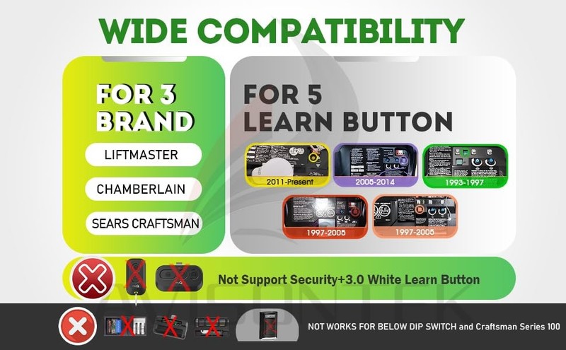 Avisontek for Chamberlain 940EV-P2 Wireless Universal Garage Door Opener Keypad gallery