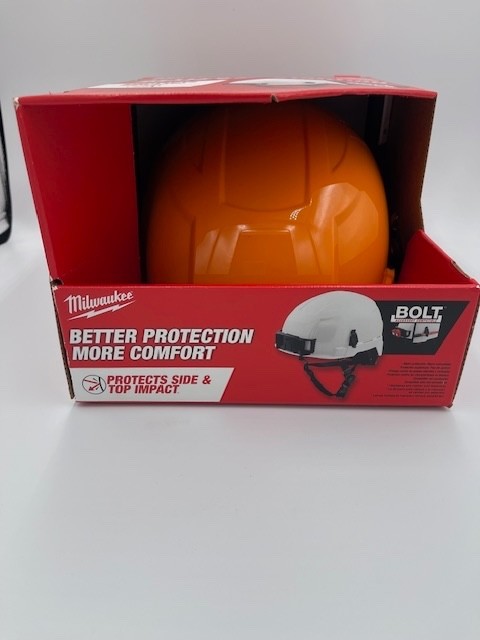 Milwaukee Safety Helmet TYPE I, TYPE II CLASS E - Orange gallery