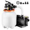 13in Above Ground Pool Filter Pump — 0.75HP, 3500GPH, Pre-Assembled gallery