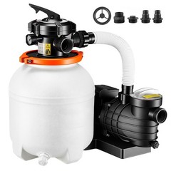 13in Above Ground Pool Filter Pump — 0.75HP, 3500GPH, Pre-Assembled