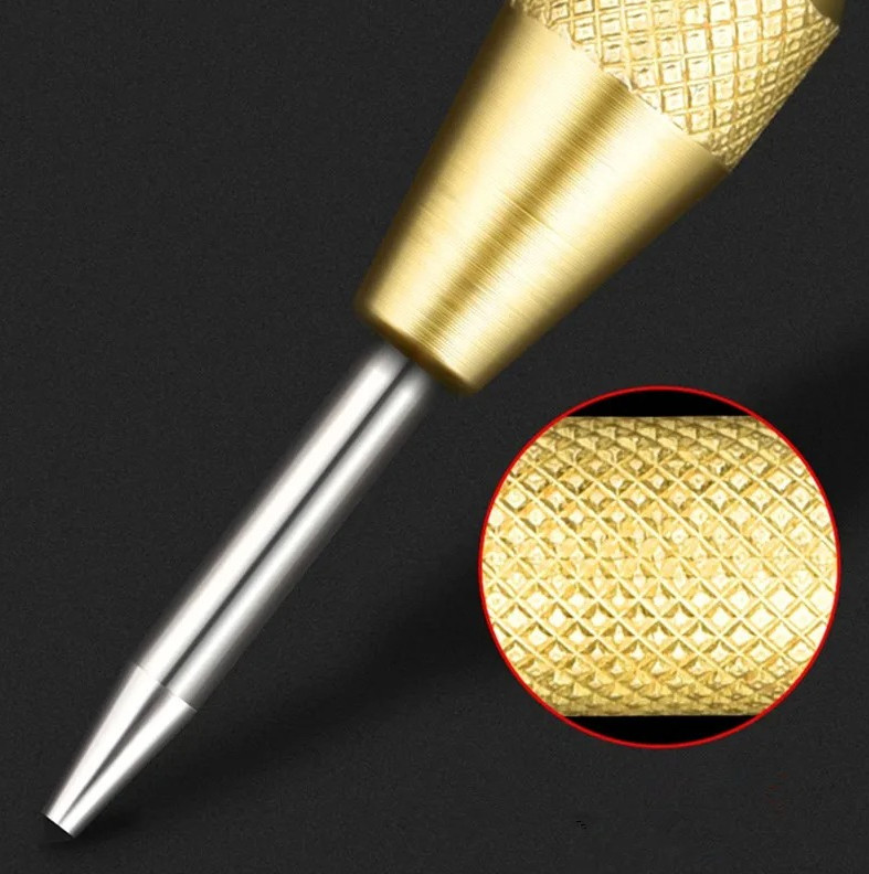Automatic Center Punch 5 Inch Adjustable Spring Metal Marking Tool gallery