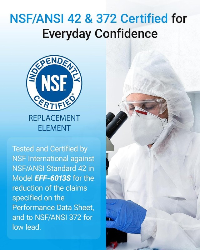 GE MWF Refrigerator Water Filter - NSF Certified, 300 Gallon Capacity, 1 Pack gallery