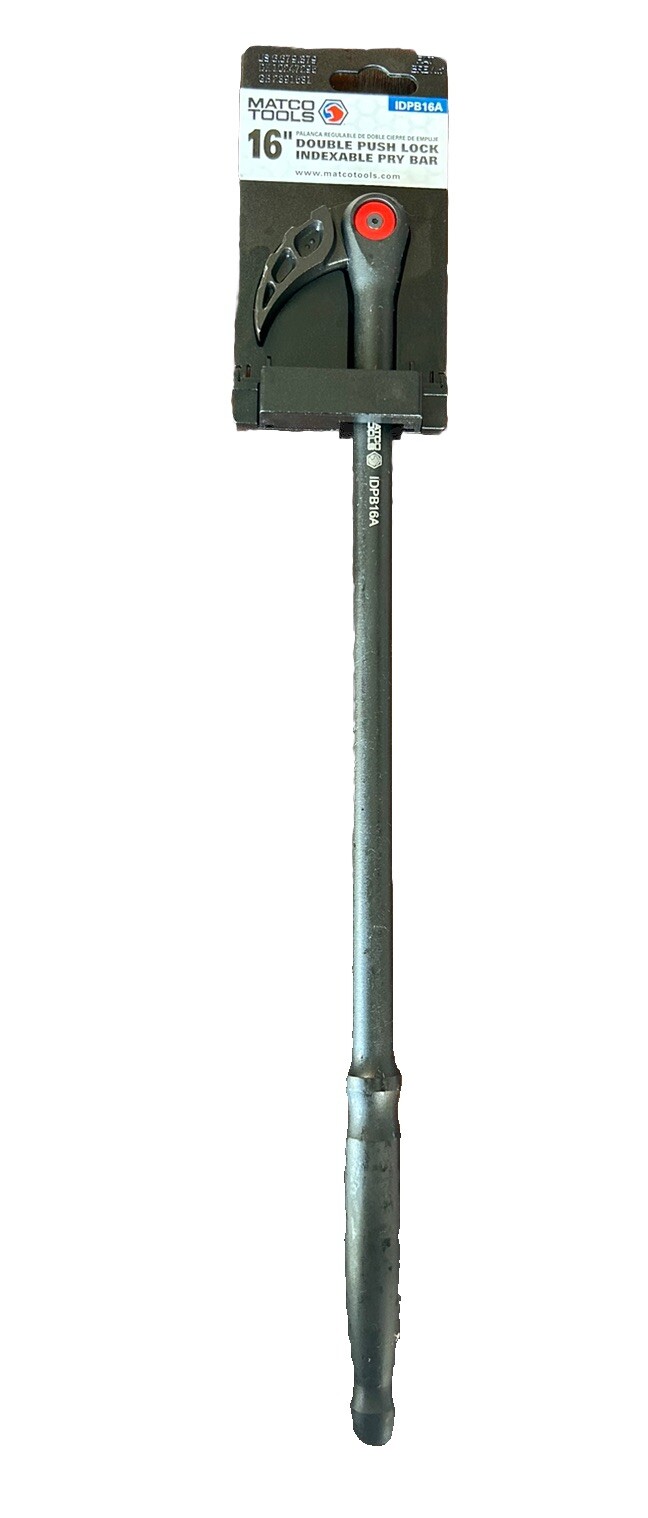 Matco Tools IDPB16A 16" Double Push Lock Indexable Pry Bar New gallery