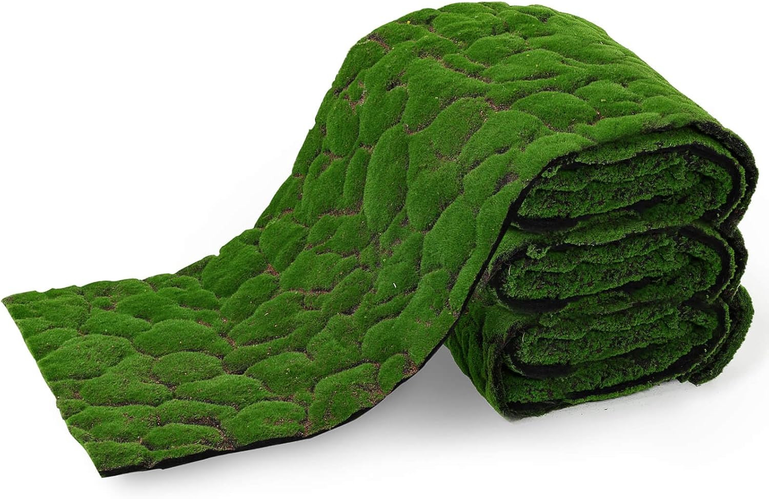 65.8 Sq Ft Artificial Moss Mat - Realistic Faux Green Moss Grass for Indoor & Ou gallery