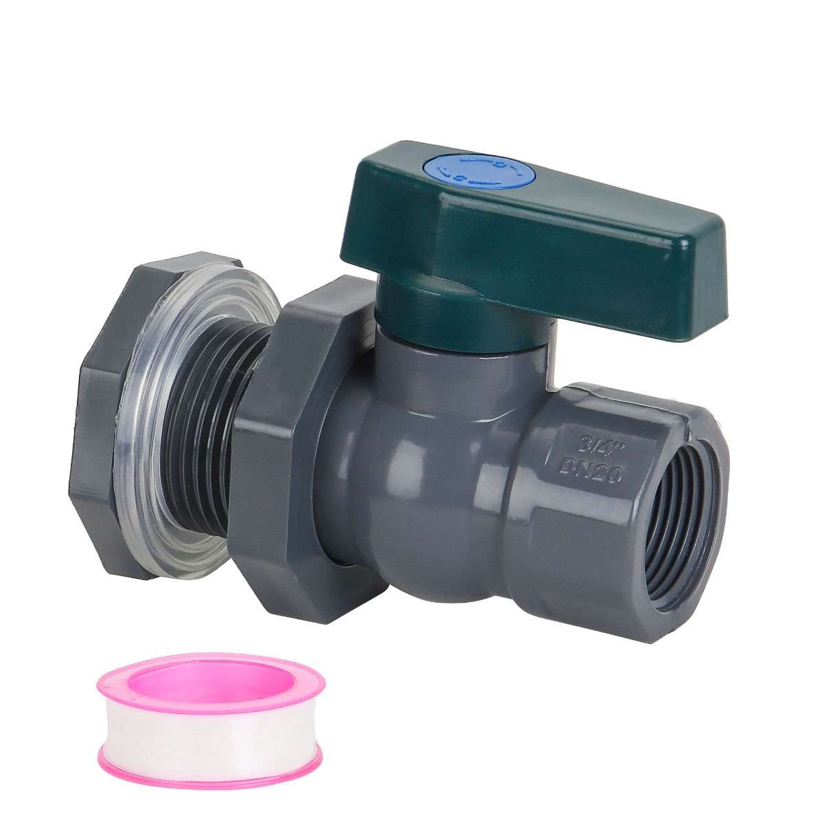 3/4 Inch Rain Barrel Spigot Kit - Water Barrel PVC Garden Diverter Kit gallery