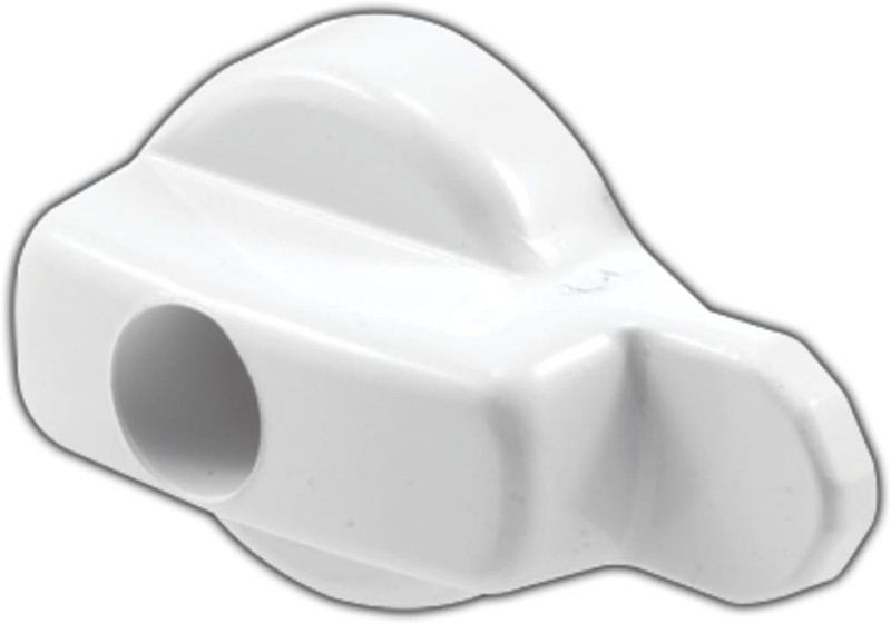 Modern White Screen Door Latch - Perfect for Two-Panel and Three-Panel Doors gallery