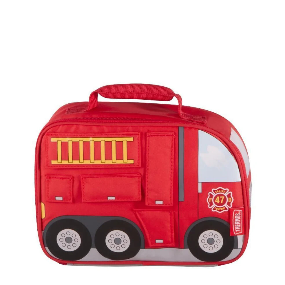 Thermos Novelty Soft Lunch Kit, Firetruck, 4 x 10 x 7 inches Kids Bag gallery