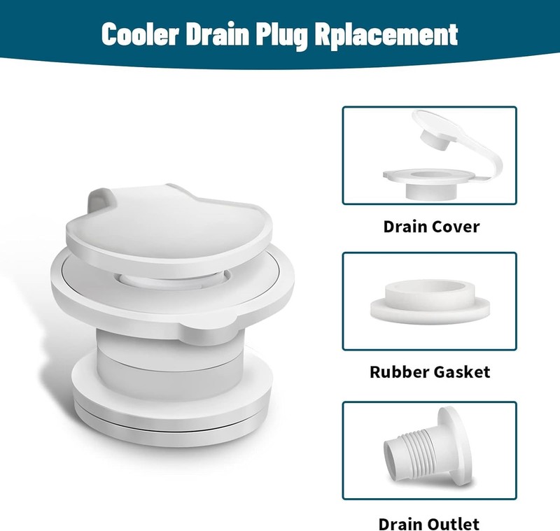 Cooler Drain Plug Replacement for Coleman Cooler Standard Drain Plug Assembly... gallery