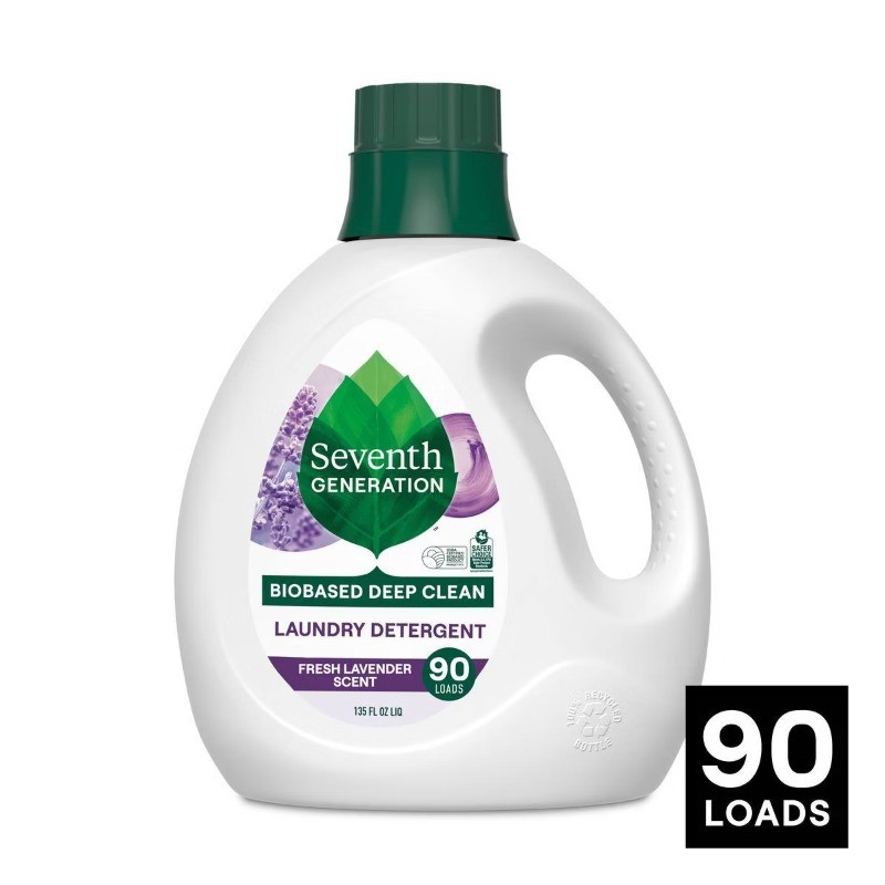 Laundry Detergent - Fresh Lavender, 135oz: Dye & Phosphate-Free, HE Formula gallery