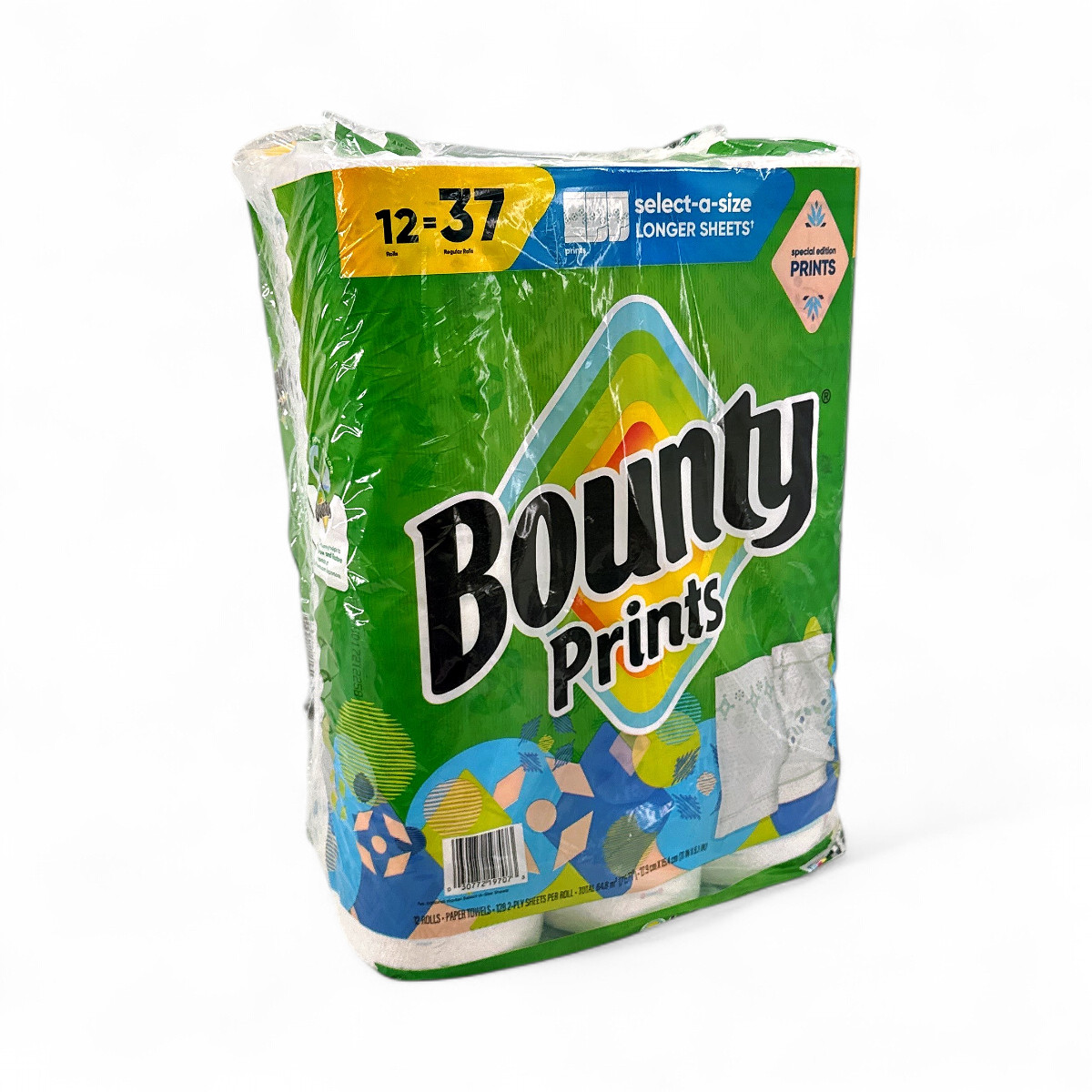 Bounty Prints Select-A-Size 2-Ply Paper Towels - 12 Count gallery