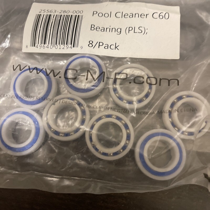 Custom Molded Products CMP Pool Cleaner C60 Bearing (Polaris), 8/Pack gallery