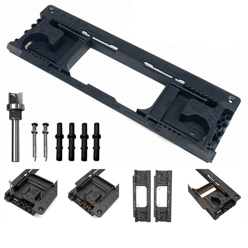For Professional Hinge Router Template With Sliding Mechanisms For Doors gallery