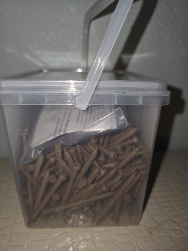 Toploc Composite Deck Screw for Teak Teck 100 Sq. Ft. (350 2-1/2 In. #8 Torx O gallery