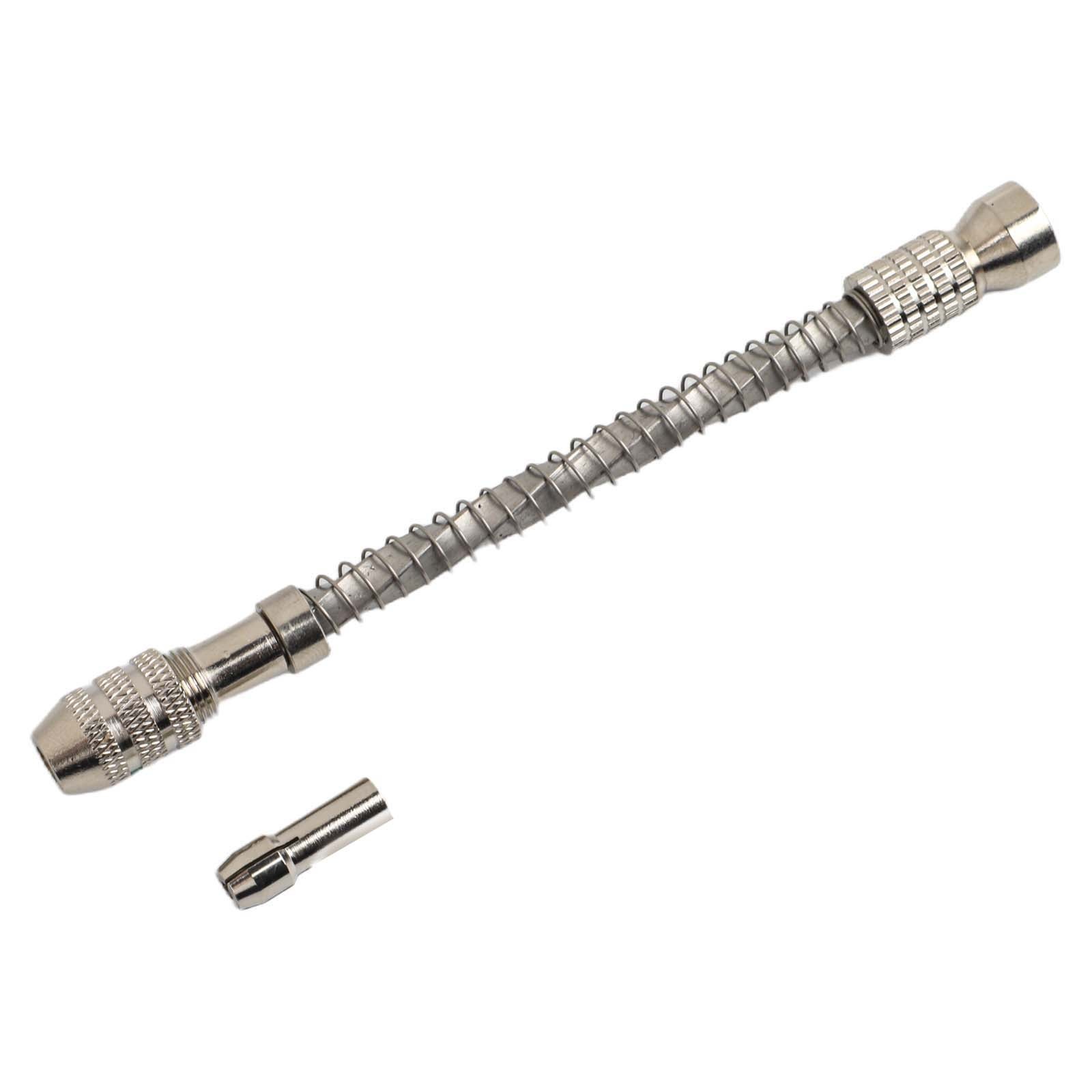 Bit Hand Drill Manual Multi-Tool Semi-Automatic Silver Tools Woodworking gallery