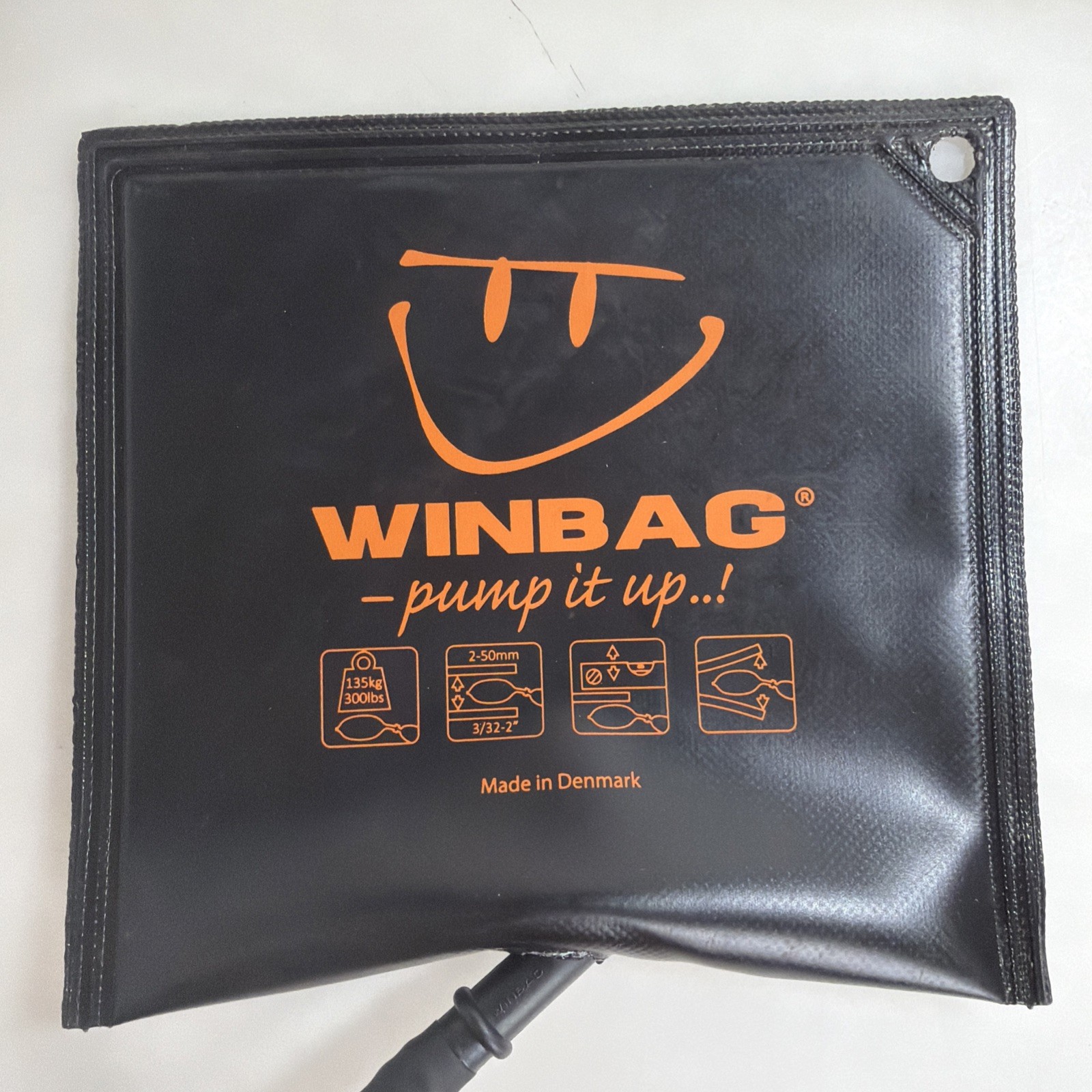 WINBAG Lift Tool Pump It Up 300lb Inflatable Shims 135kg Made In Denmark Great gallery