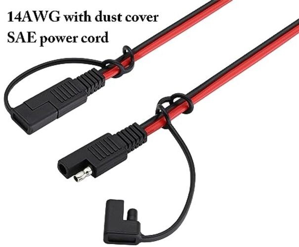 14AWG SAE 2 Pin Single Plug Quick Connector, 30cm 14AWG SAE Plug(4 Pack) gallery