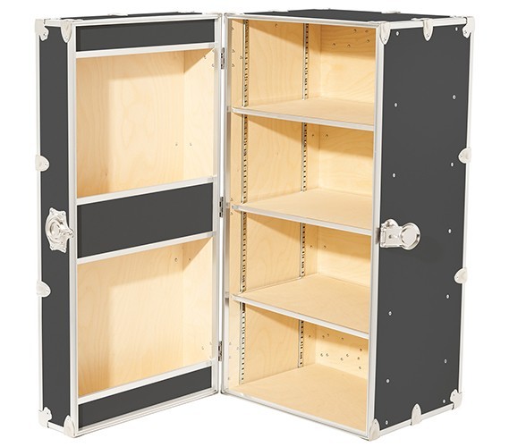 Rhino Storage Trunk Footlocker 36x18x18 for Camp, College & Dorm. USA Made gallery