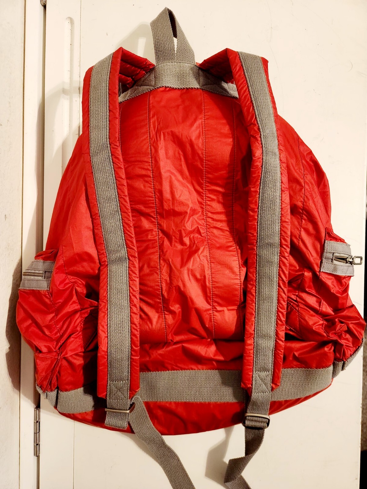 LeSportsac Essential 3 Zip Voyager Backpack-Red 3