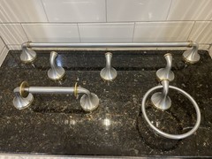 Six Piece Cifial Bathroom Accessory Set