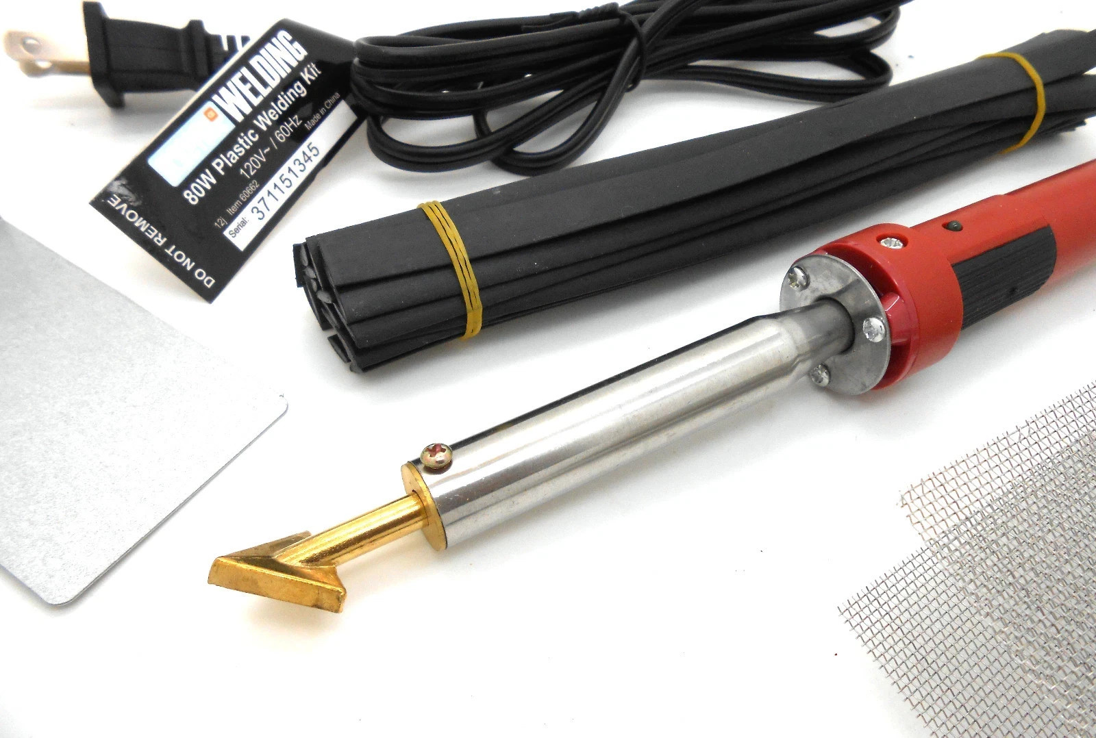 80W Plastic Welding Kit for Automotive Household Kayak Repair TPO TEO PP gallery