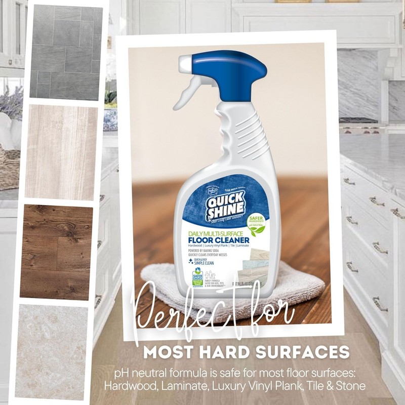 Quick Shine Multi Surface Floor Cleaner for Gentle & Effective Cleaning gallery