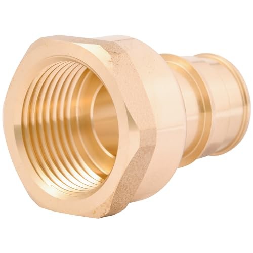 3/4 Inch Expansion FNPT Adapter Fitting for PEX-A Pipe Plumbing 3/4 in. Brass gallery