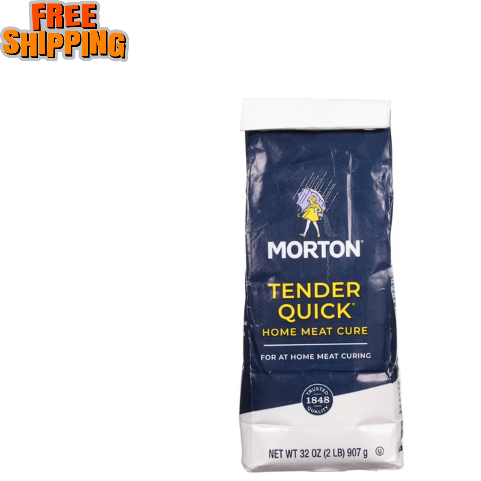 Morton Tender Quick Meat Cure, Curing Salt for Meat, Poultry & Game, 2 lb- gallery