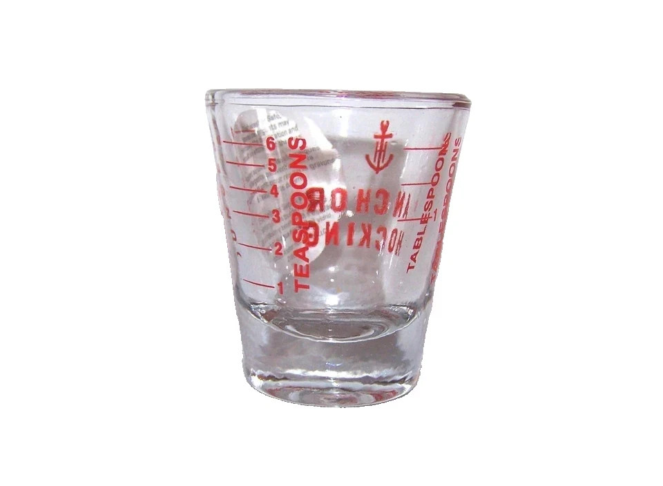 NEW Anchor Hocking Measuring Cup 1 Oz. Up to 6 Teaspoons Kitchen Use gallery