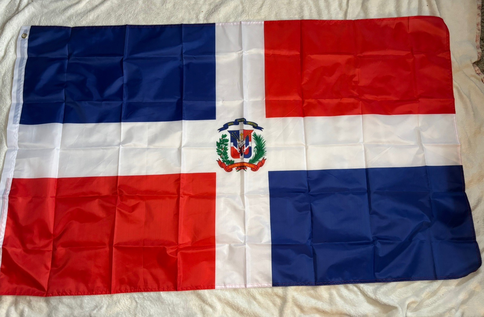 DANF Dominican Flag 3X5 Foot Polyester Bandera De Republica Dominicana National gallery