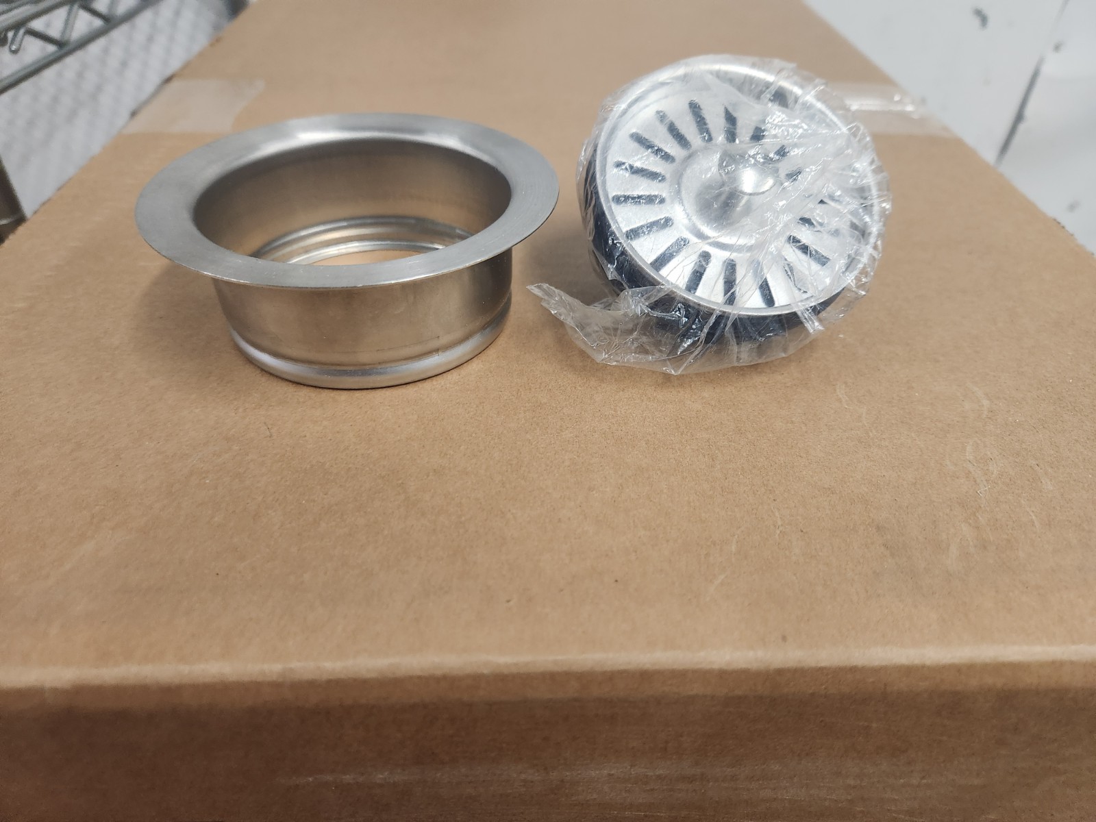 Generic (Unbranded) Sink Basket Strainer Assembly Stainless Steel gallery