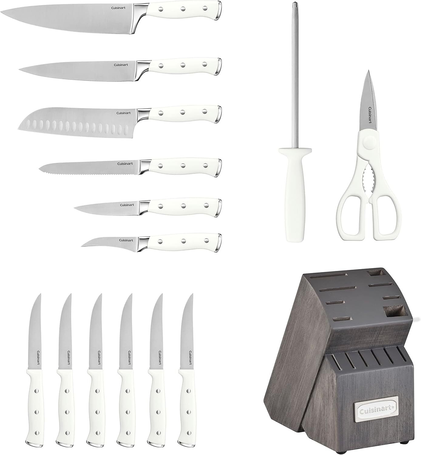 Cuisinart 15-Piece Forged Knife Set with Block /High-Carbon Stainless Steel gallery