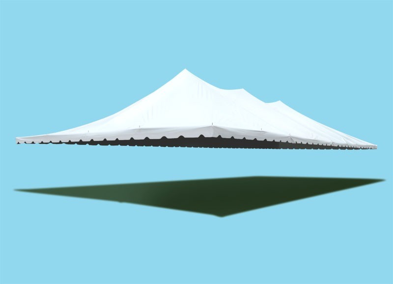 40x100 Commercial Canopy Top Replacement Sectional Pole Tent Cover For Gazebo gallery