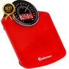 2-in-1 Analog & Digital Bathroom Scale 400lb Tempered Glass Large Display Red gallery