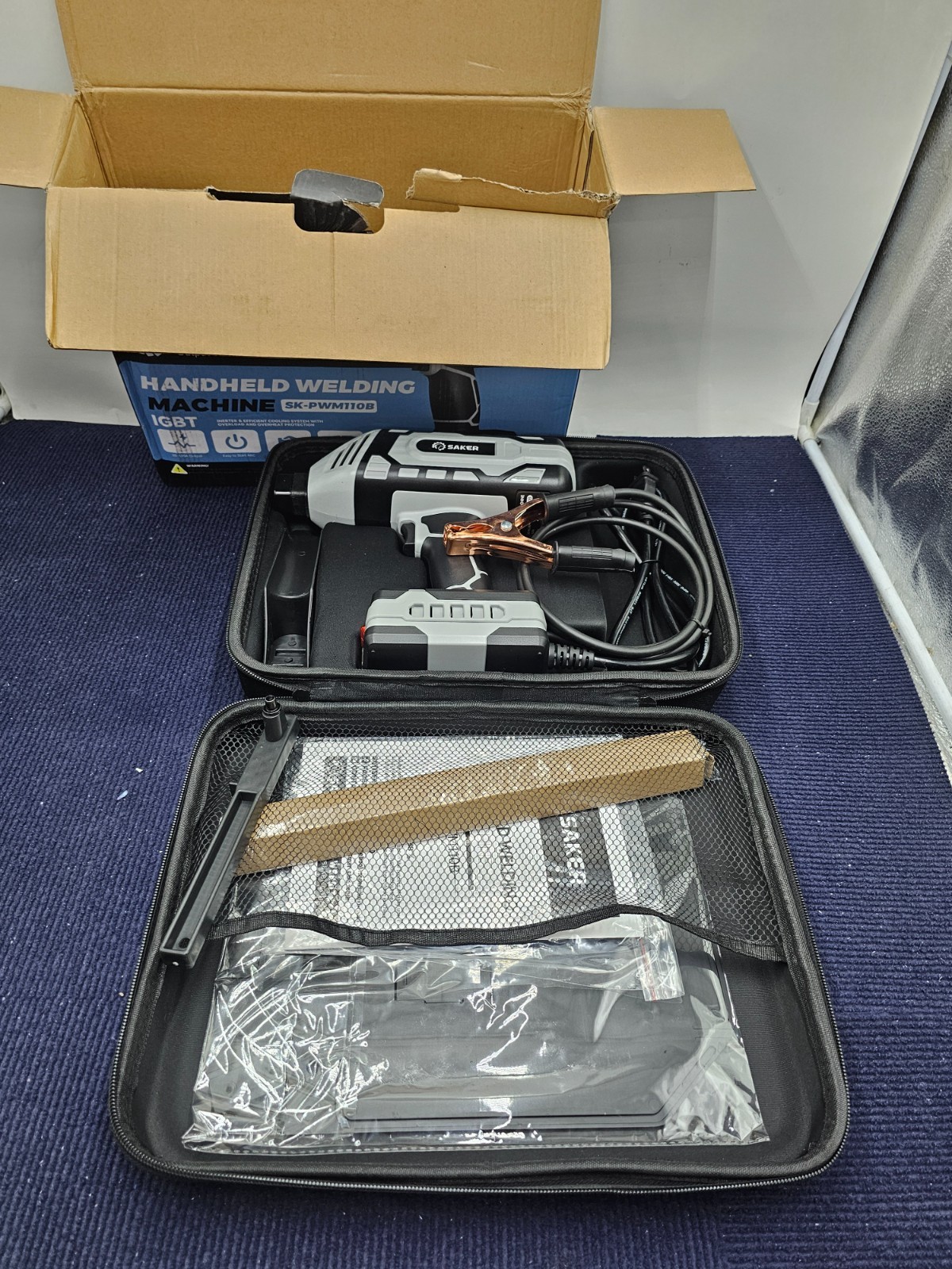 SAKER SK-PWM110B Handheld Welding Machine, 20-120A Output 110-120V gallery