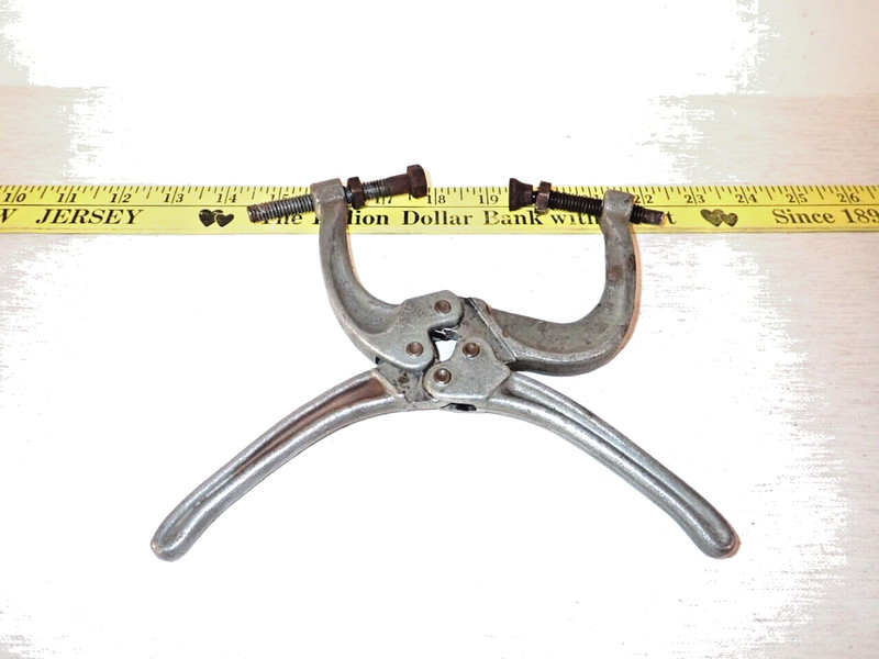 Vintage DESTA Co. # 474 Spring Stamping Clamp made in USA gallery