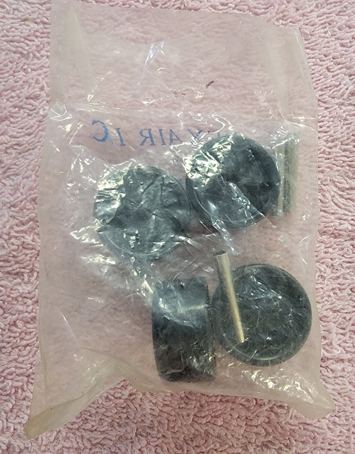 BRAND NEW Rainbow Vacuum Wheel + Pin Kit R3432 gallery