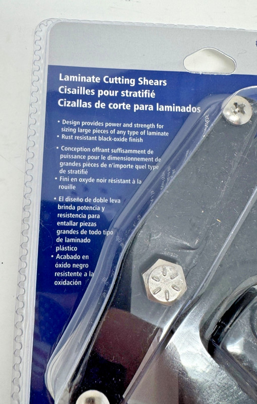 Laminate Cutting Shears #0290289, Model 56637 LW100118-052020 - SEALED gallery