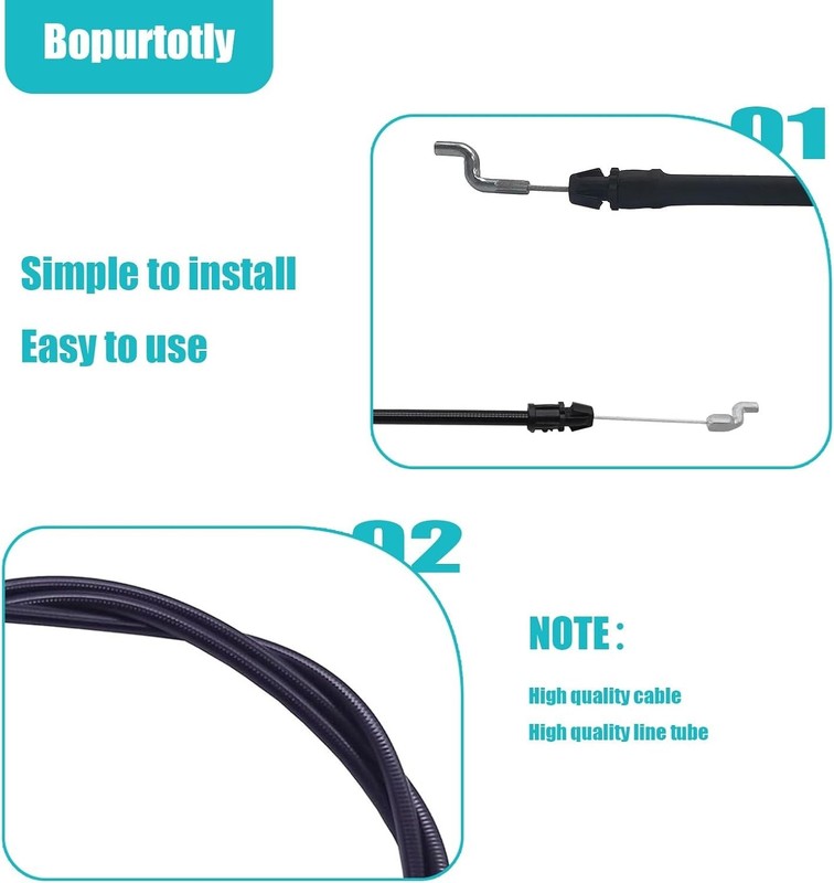 Clutch Control Cable 946-05107B for Cub Cadet MTD Troy Bilt 746-05107A 746-05107 gallery