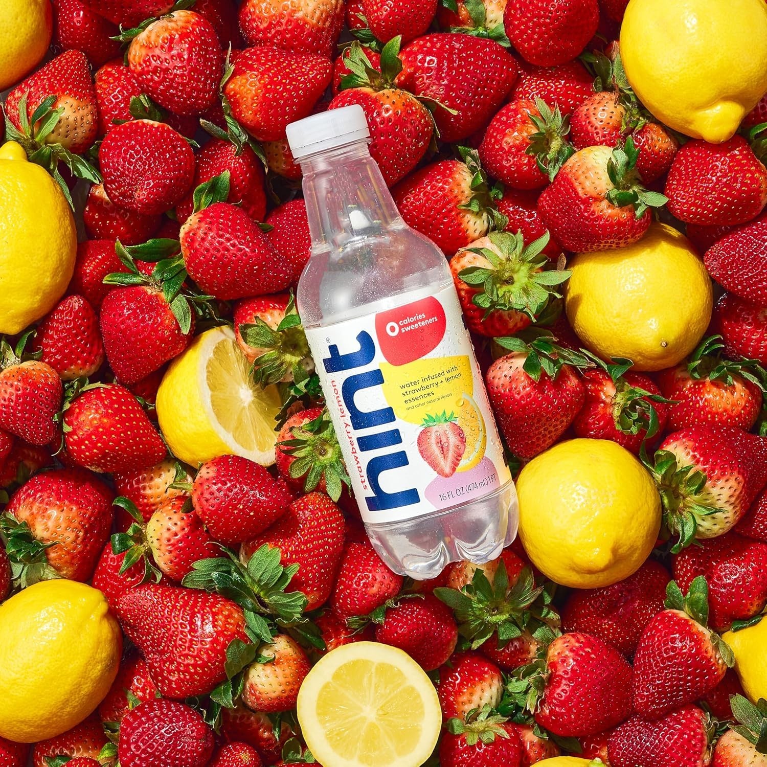 Fruit-Infused Bottled Water,4-Flavor Red Variety Pack -Sugar Free Flavored Water gallery