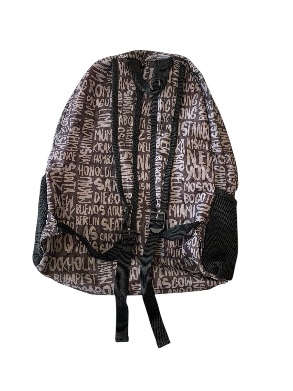 Hard Rock Cafe Lightweight Packable Backpack Travel Bag Destination Cities 2