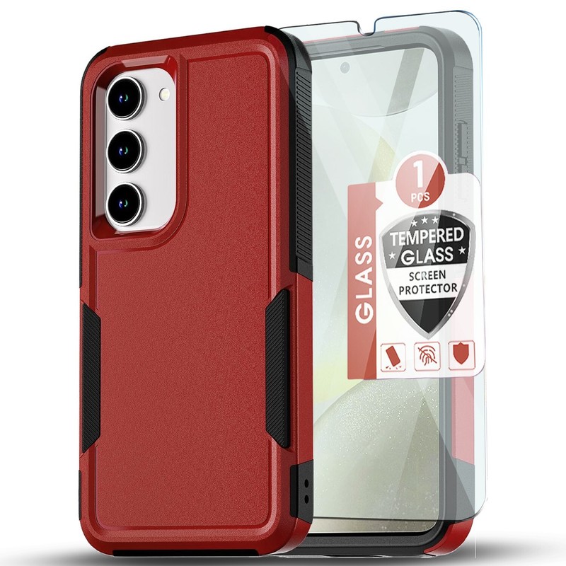 For Samsung Galaxy A17 5G Case Shockproof Phone Cover Heavy Duty +Tempered Glass gallery