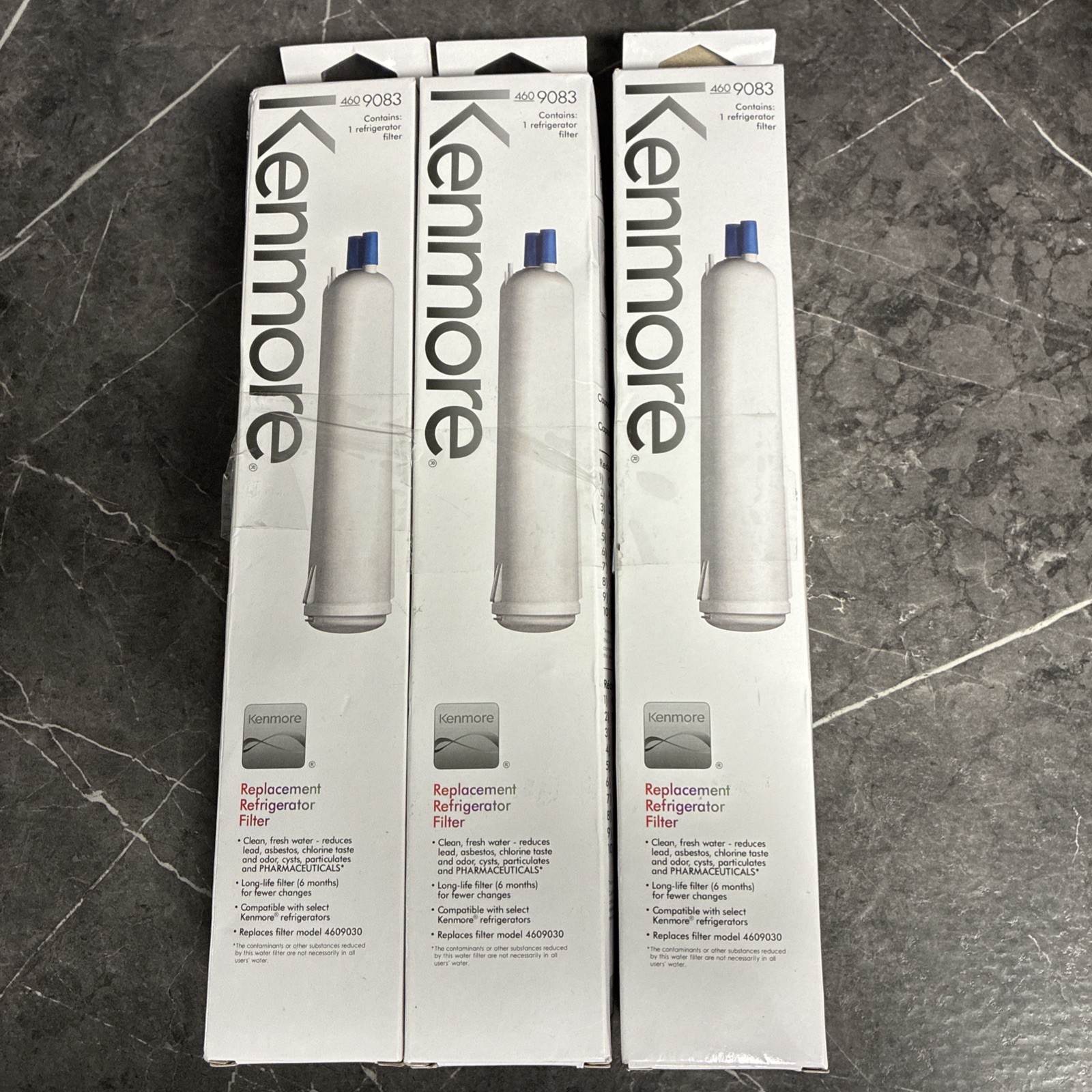 3Pack Kenmore 9083 469083 9020 Replacement Refrigerator Cartridge Water Filter gallery