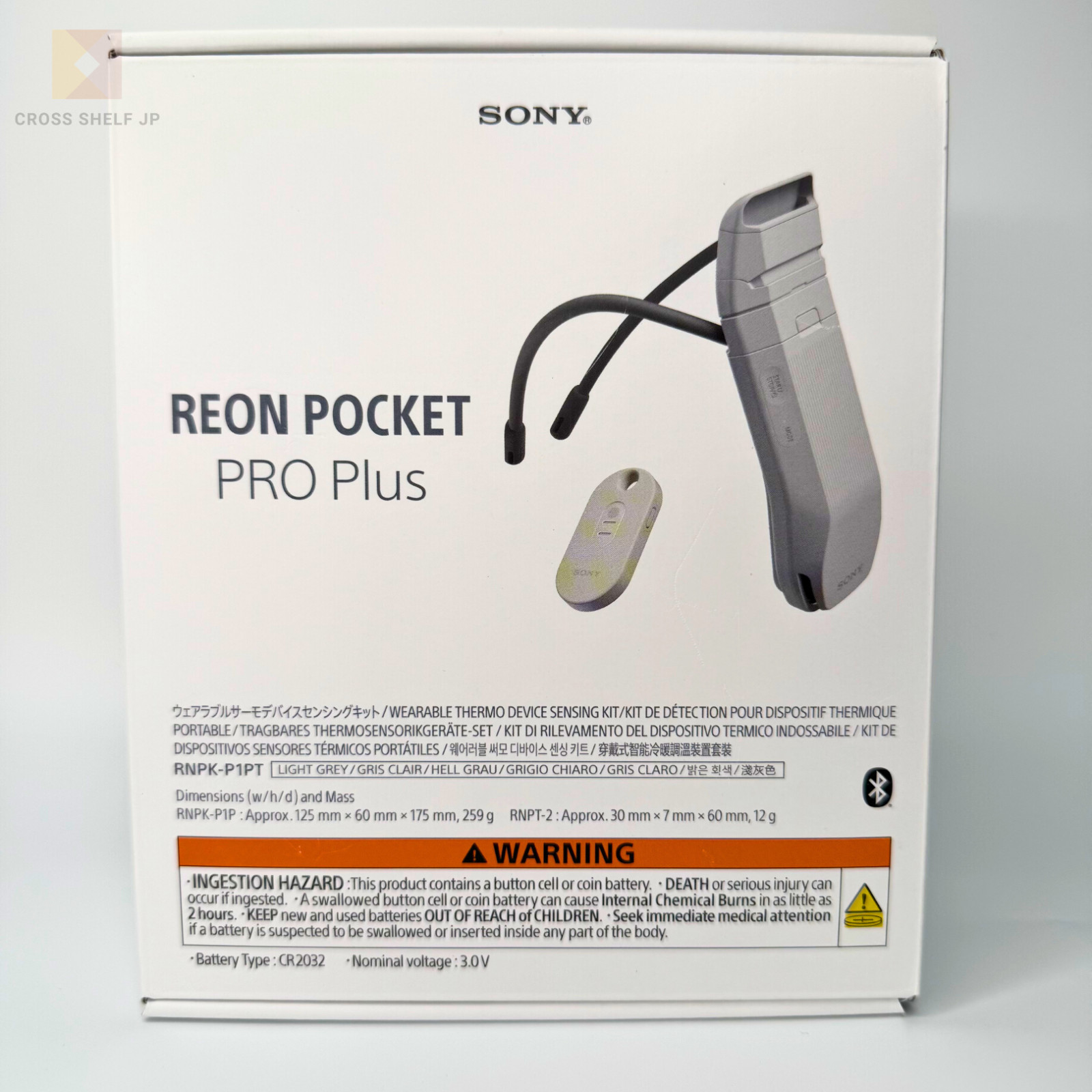 Sony REON POCKET PRO Plus RNPK-P1PT 2026 Flagship Wearable Cooler Sensing Kit gallery
