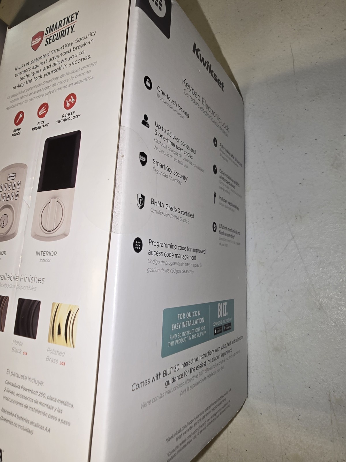 Kwikset Powerbolt 250 Electronic Keypad gallery