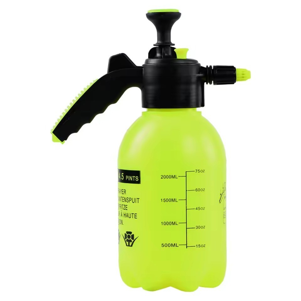 2L Garden Hand Pump Sprayer Portable Pressure Spray Bottle Water Weed Chemical gallery